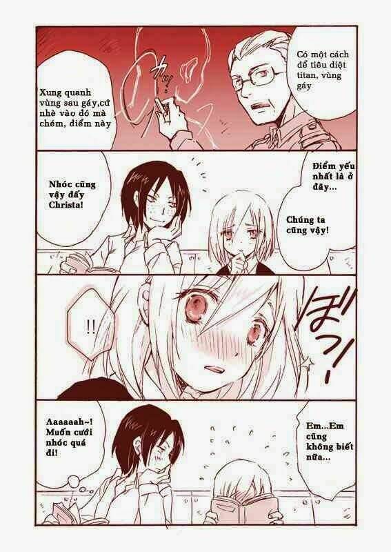 đại chiến titan - doujinshi về các cô gái chapter 23 5