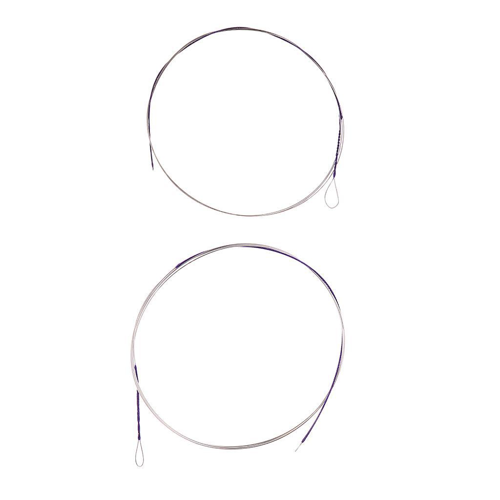 2 Pcs Replacement Erhu Strings for Chinese Traditional Musical Instrument