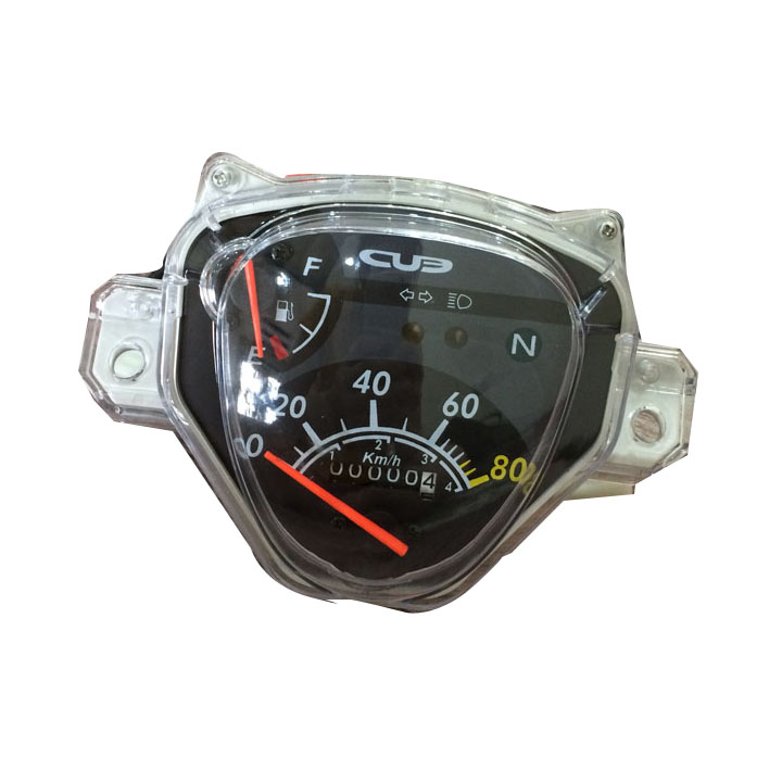 Đồng hồ gắn cho xe máy dạng cơ dành cho CUB 81 Full phụ kiện - TA449
