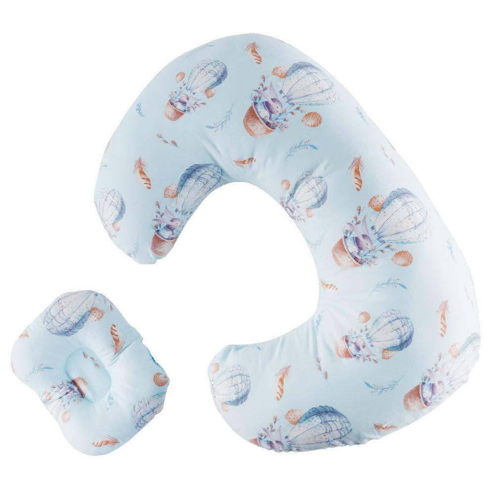 2 Cái/bộ Sơ Sinh Hình Chữ U Cho Con Bú Gối Đa Năng Nguyên Chất Cotton Chống Phun Sữa Cho Trẻ Sơ Sinh Gối Cho Bé Trang Trí Phòng