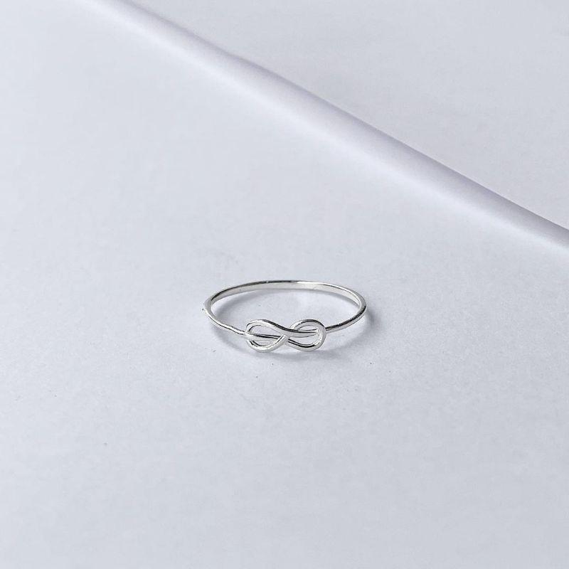 Nhẫn trơn bạc basic YN JEWELRY
