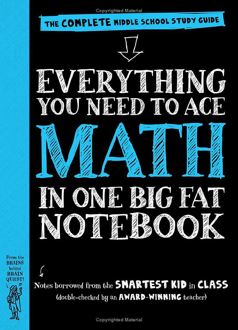 Everything You Need To Ace Math In One Big Fat Notebook