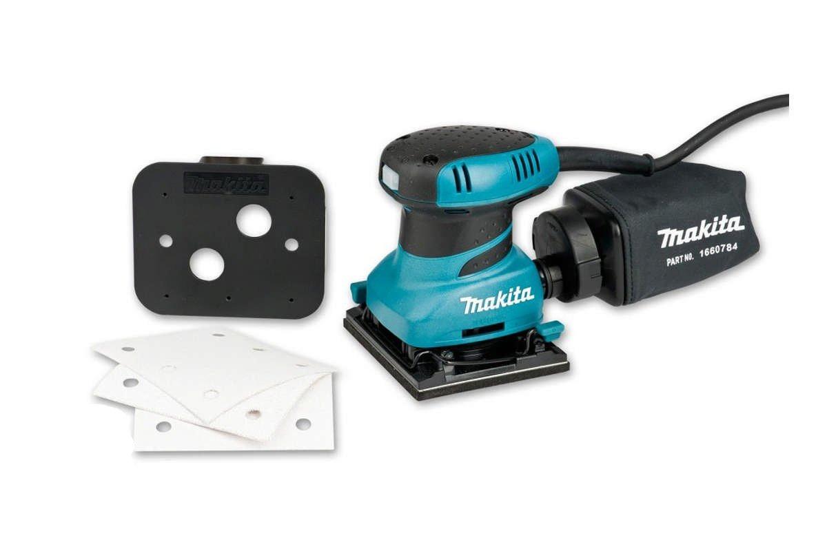 MÁY CHÀ NHÁM RUNG 200W ( 114X140MM) MAKITA BO4555- HÀNG CHÍNH HÃNG