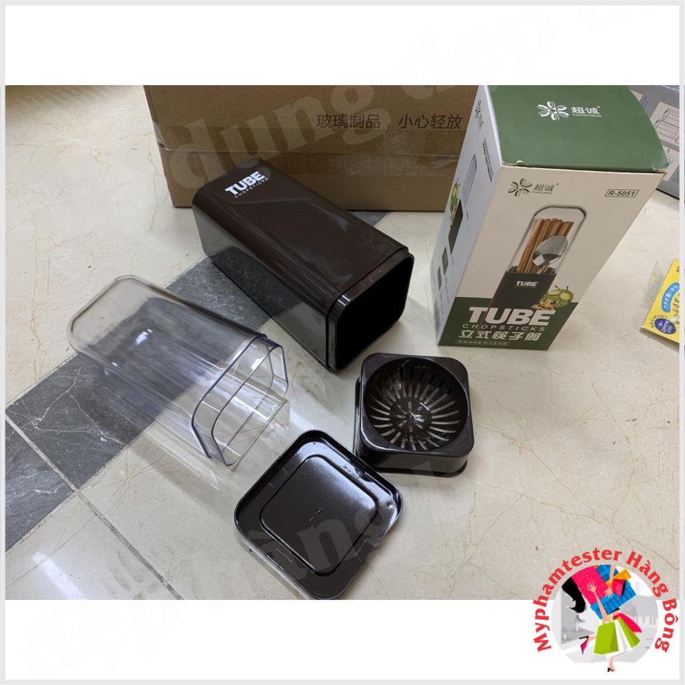 Ống cắm đũa có nắp Tube Chopstics
