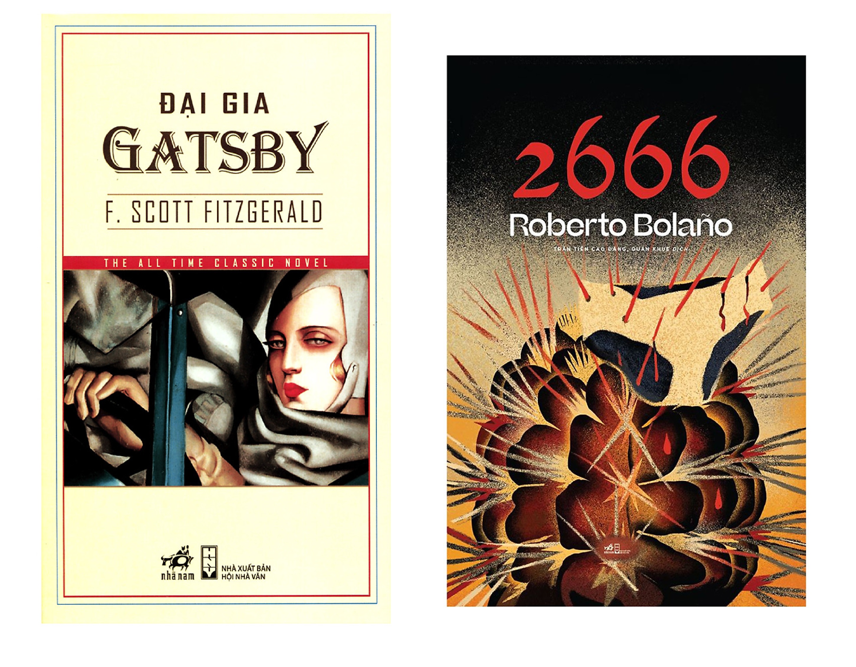 Combo 2 cuốn sách: 2666 + Đại gia Gatsby