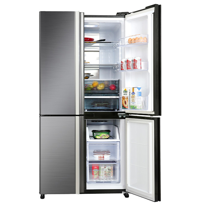 Tủ lạnh Sharp Inverter 567 lít SJ-FX640V-SL - Hàng chính hãng - Giao tại Hà Nội và 1 số tỉnh toàn quốc