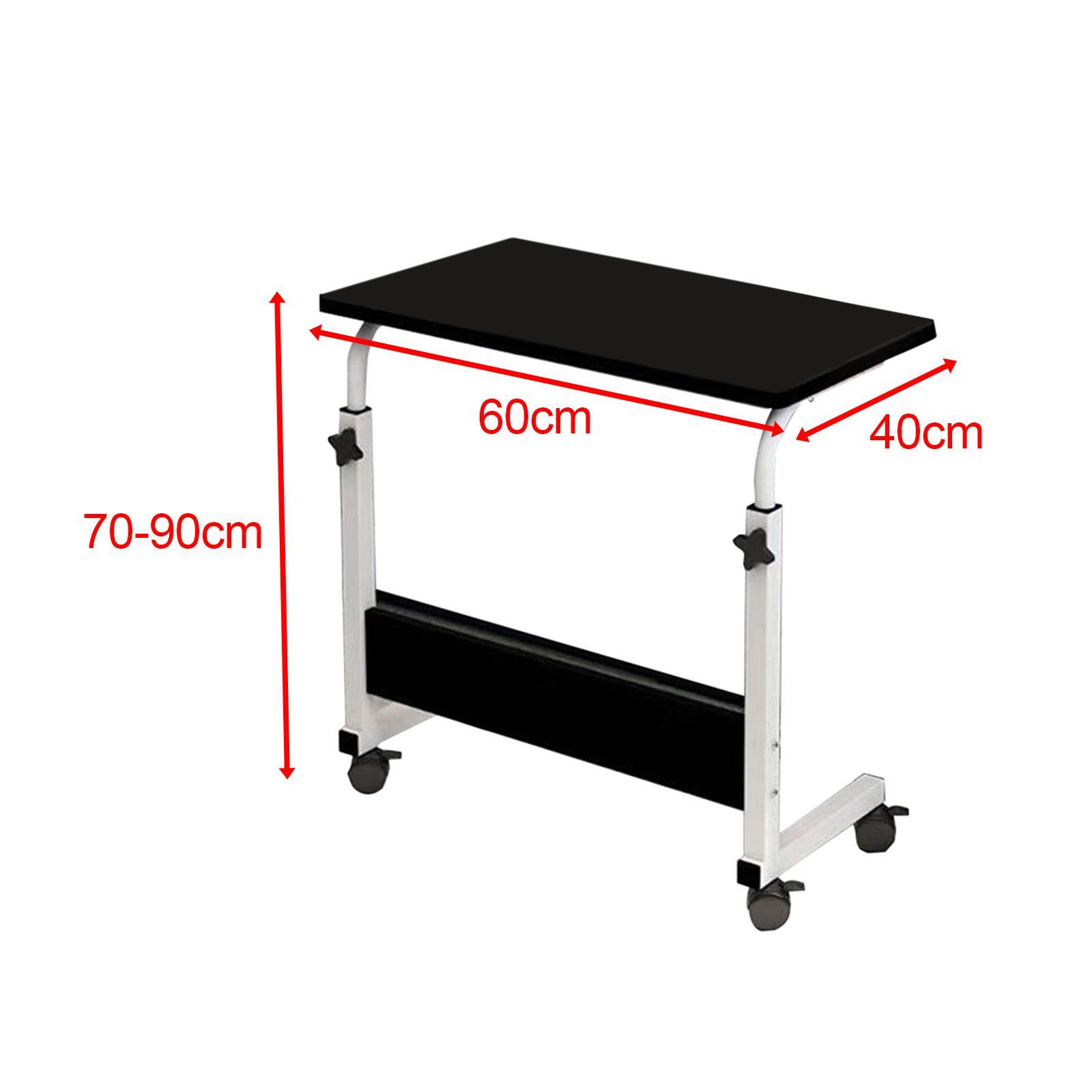 Portable Standing Desk Small Computer Desk for Home Bedside Living Room