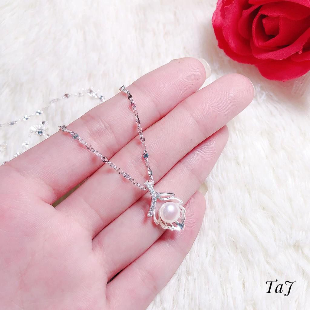 DÂY CHUYỀN BẠC TA - DÂY CHUYỀN MẶT LÁ XINH XẮN