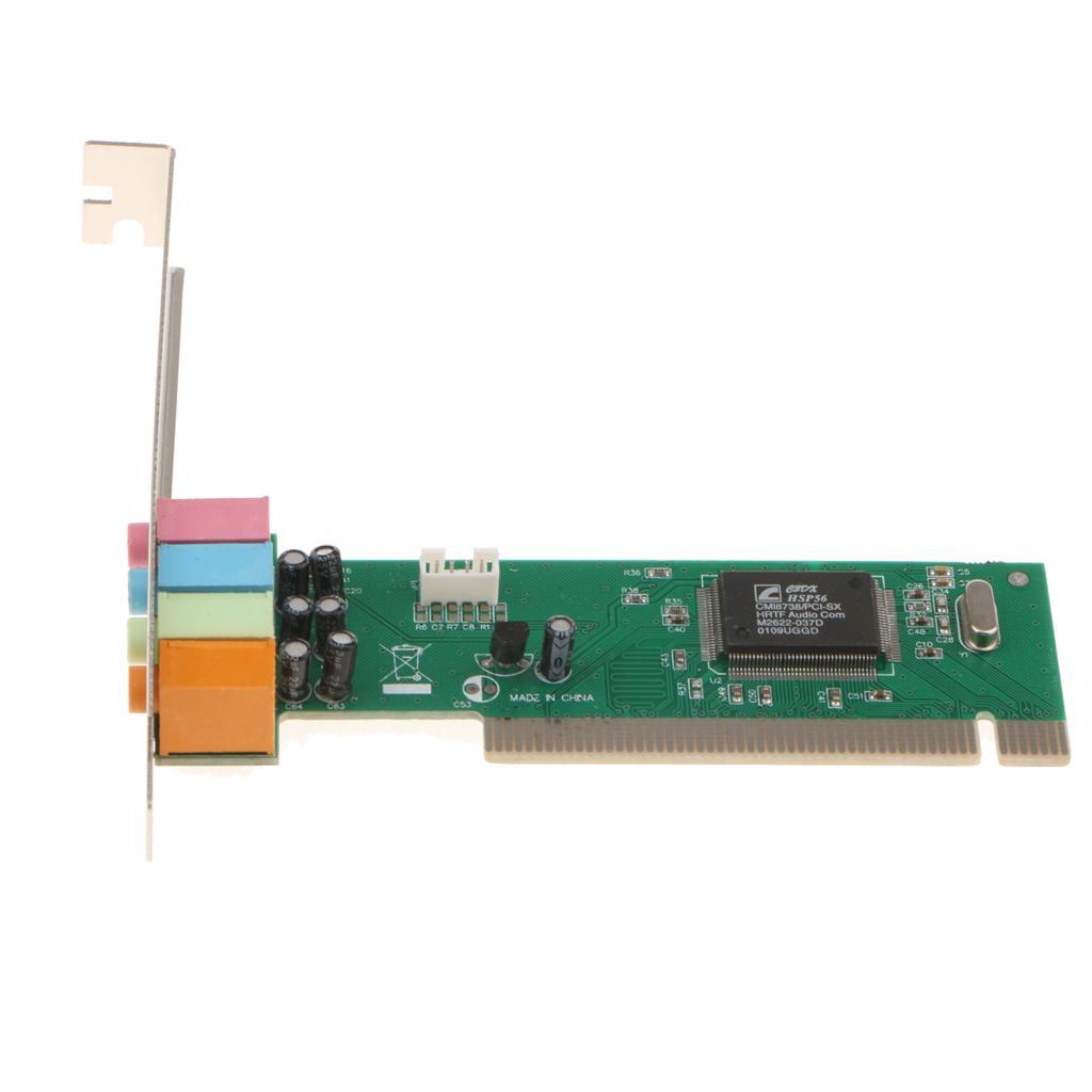Main Board PCI 8738 Built-in Sound Card 5.1Channel Sound Card