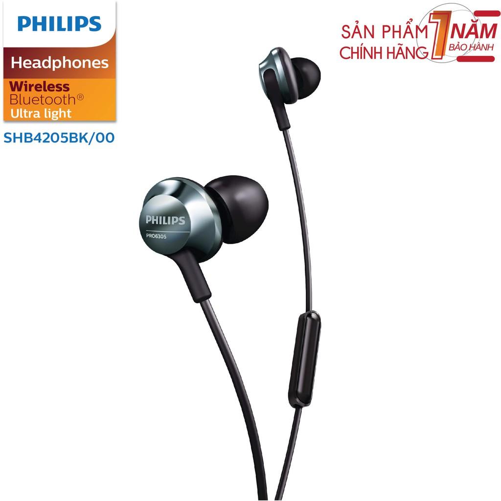 Tai nghe Philips PRO6305BK/00, Màu đen - Hàng nhập khẩu