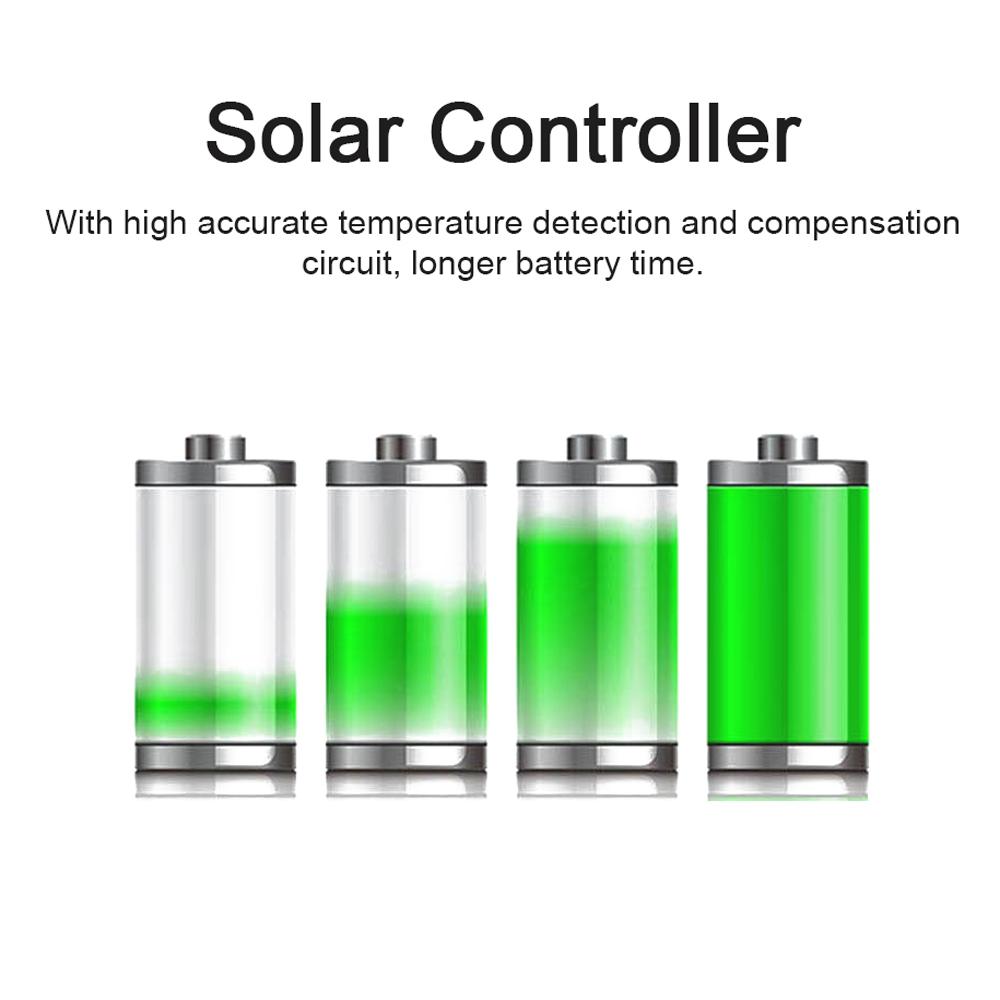 20A Solar Controller Solar Panel Battery Regulator 12Volt/24Volt Automatic Identification Solar Recharger Controller