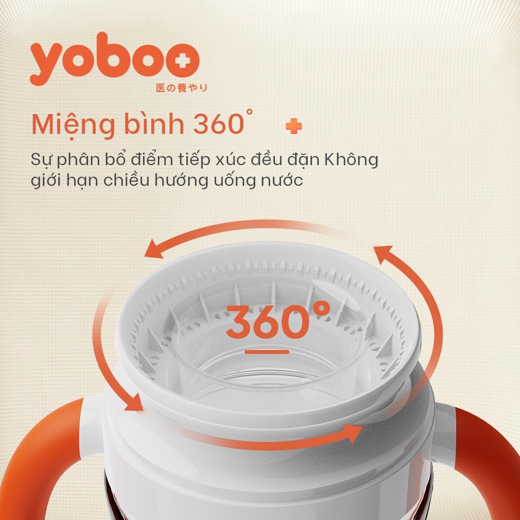 Bình Tập Uống Cho Trẻ Yoboo Yb-0034 Dung Tích 210ml Có Quai Cầm Chất Liệu Titan - Hàng Chính Hãng