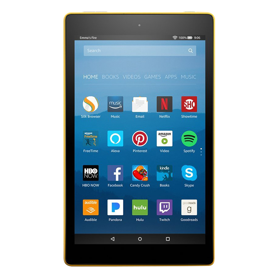 Máy Tính Bảng Kindle Fire HD8 (8th) 16GB (2019) - Hàng Nhập Khẩu