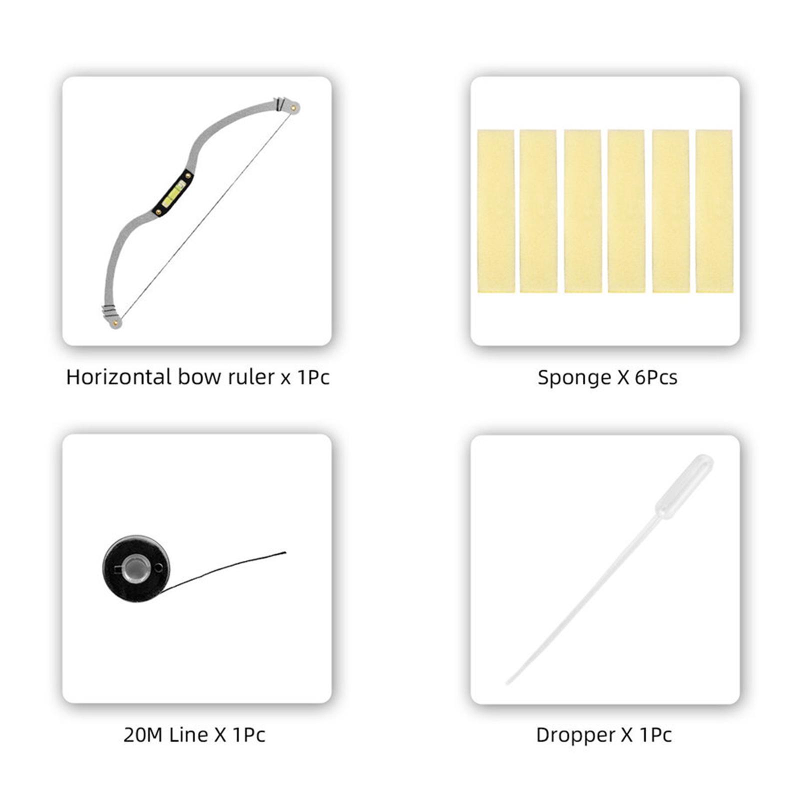 Eyebrow Ruler Positioning Tool Reusable Professional Shaper for Drawing Line