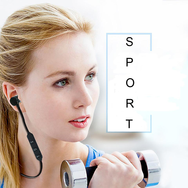 Tai Nghe Bluetooth Sport S8 –Hai đầu nam châm  Âm Thanh Siêu Bass - Hàng chính hãng