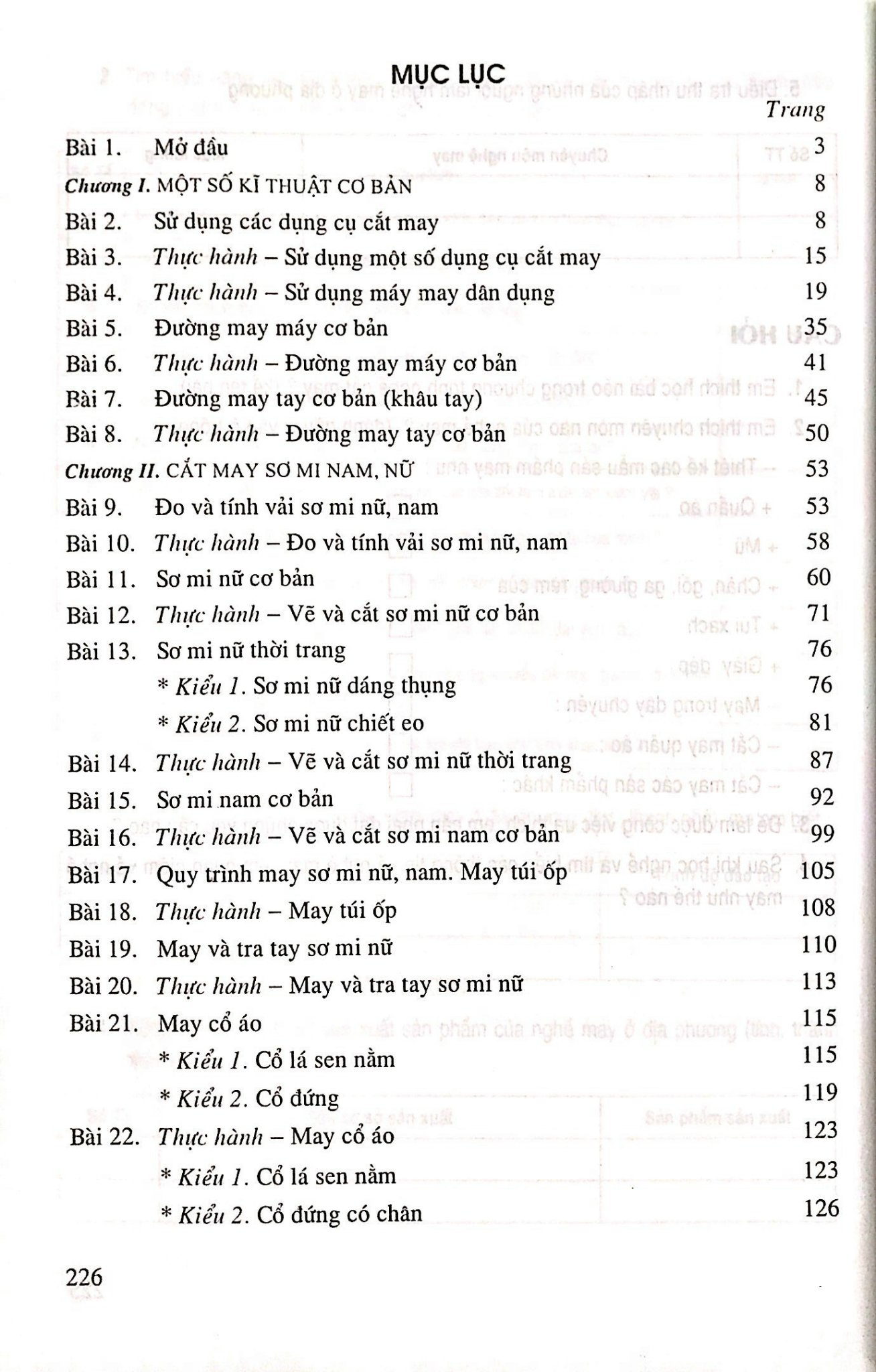 Hoạt Động Giáo Dục Nghề Phổ Thông Nghề Cắt May 11