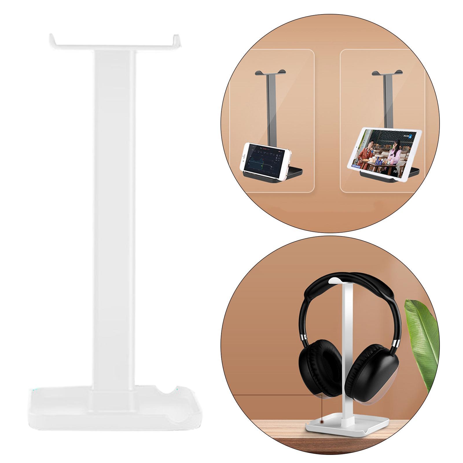 2 Gaming Headphone Stand ABS Headset Holder Hanger Sturdy