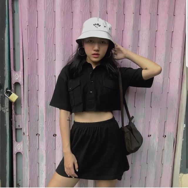 Sơ mi Croptop