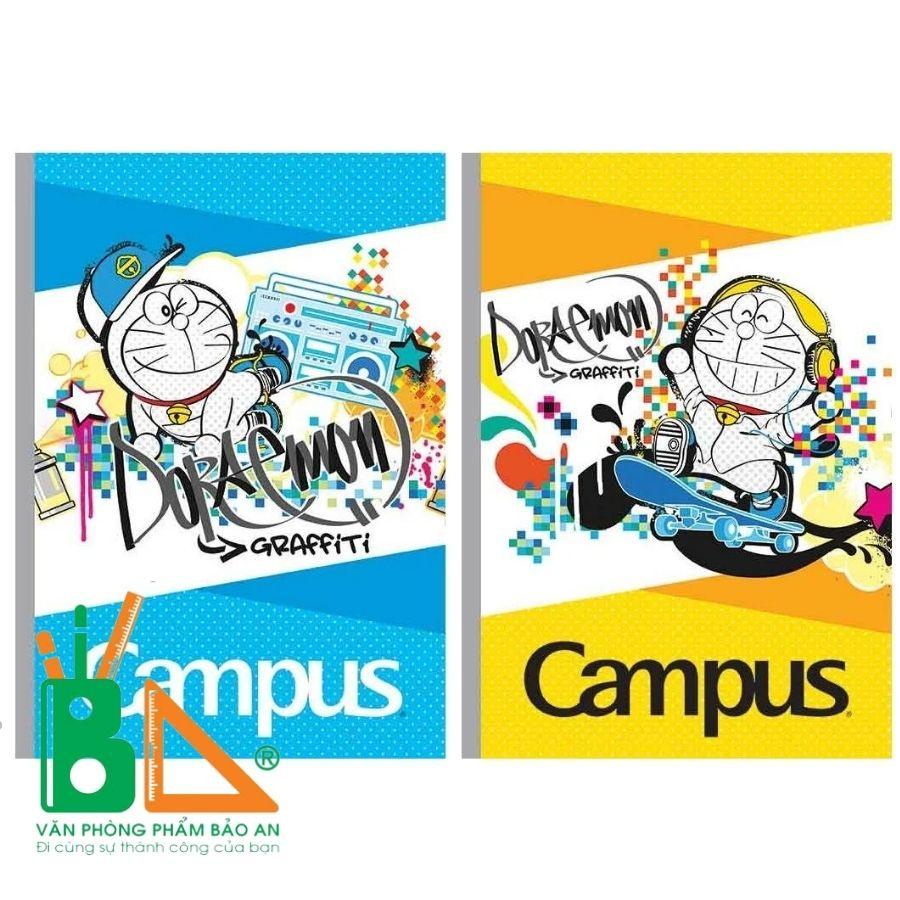 Fan Doraemon!!! Vở KN có chấm Campus 80 trang Doraemon Graffiti