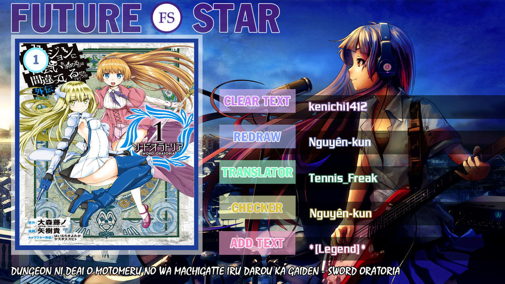 dungeon ni deai wo motomeru no wa machigatte iru darou ka gaiden - sword oratoria chapter 1 1