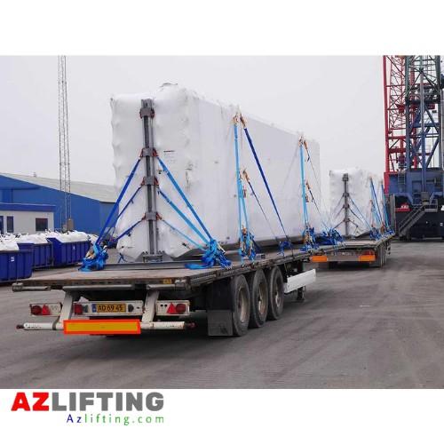 Dây tăng đơ 25mm 6 mét 1000kg móc J – dây xanh