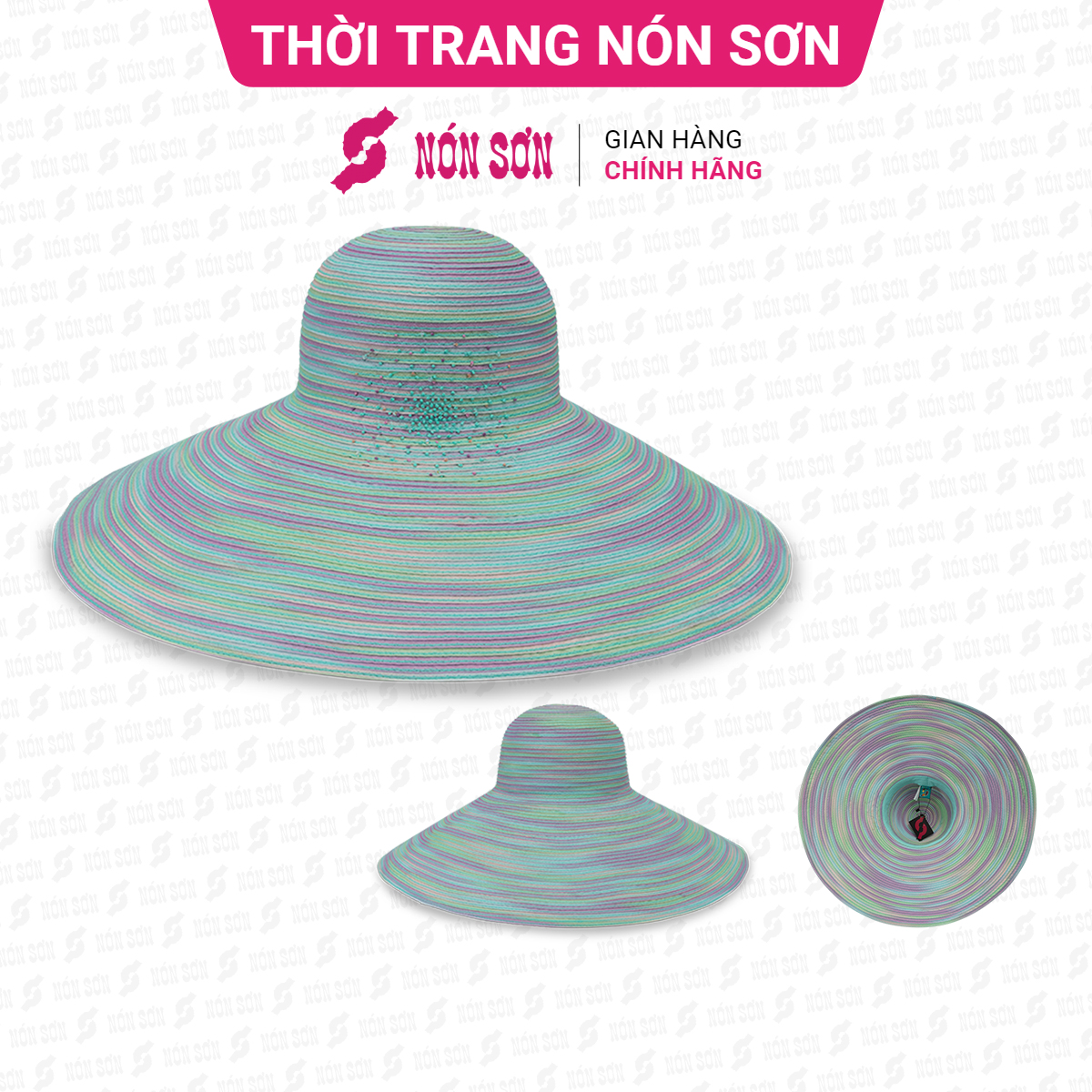 Mũ vành thời trang Nón Sơn chính hãng XH001-3C-NM