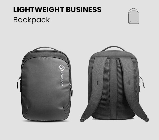 BALO TOMTOC PREMIUM LIGHTWEIGHT BUSINESS CORNER ARMOR FOR MACBOOK 16” - Hàng Chính Hãng