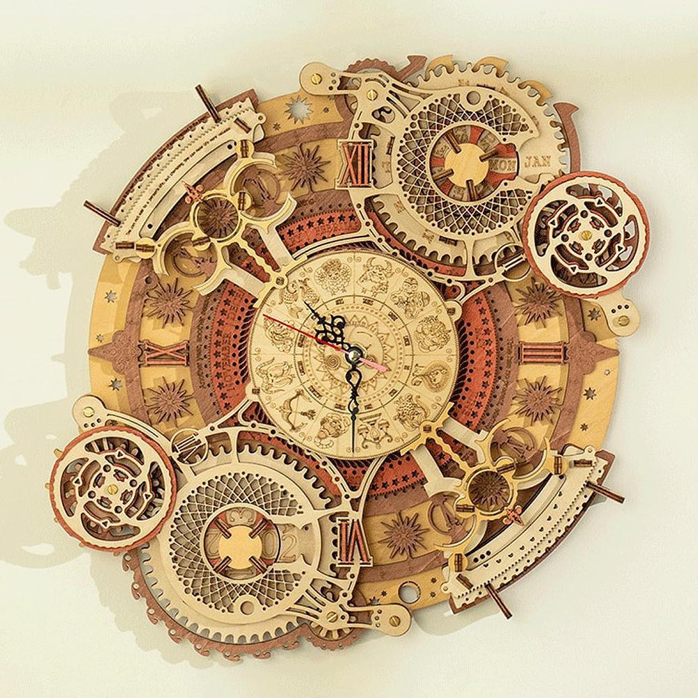 Mô hình Cơ động học Đồng hồ treo tường Zodiac Wall Clock LC601