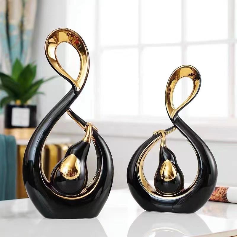 TƯỢNG SỨ DECO TRANG TRÍ ĐẸP SANG HOT
