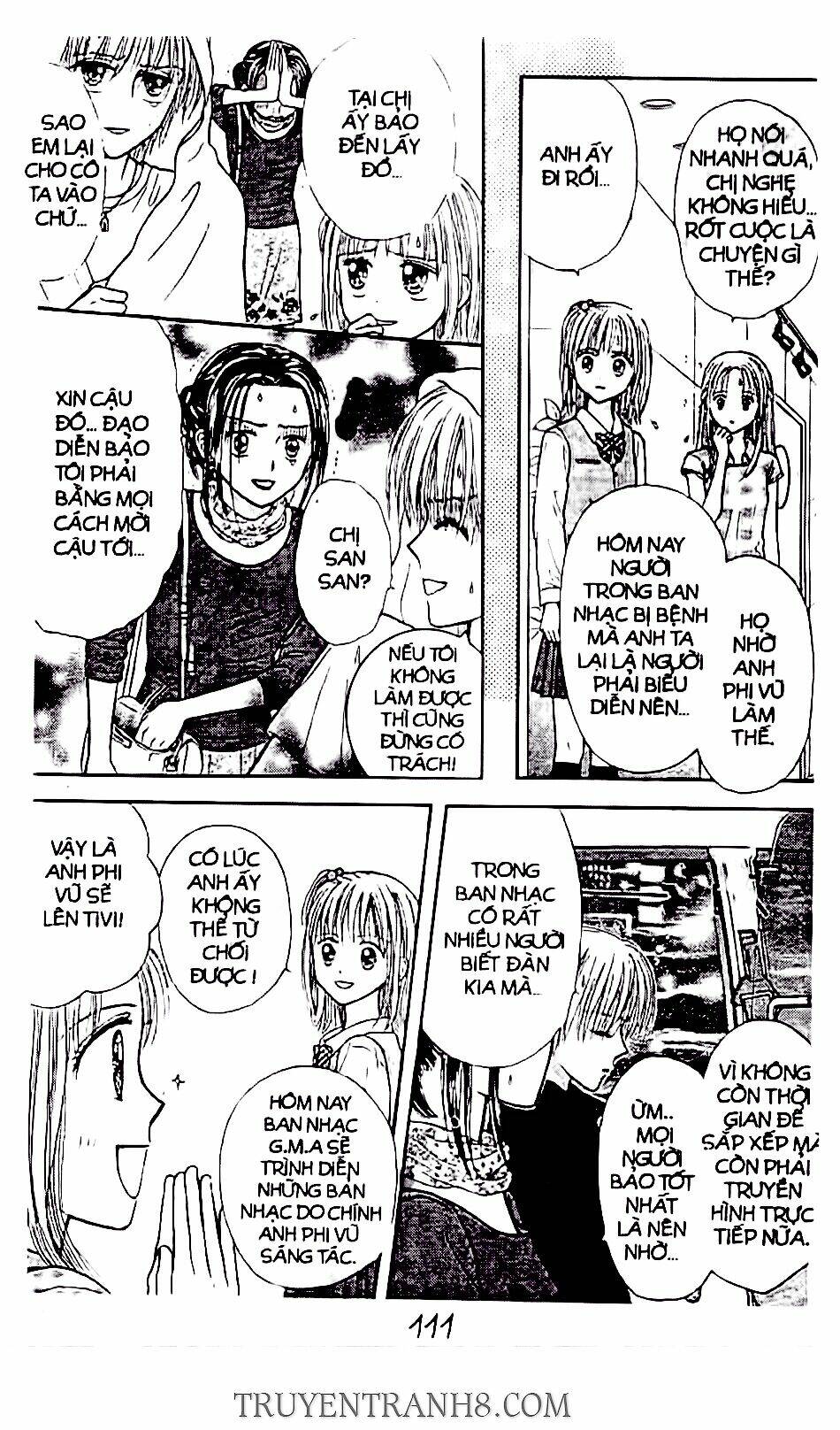 những nốt nhạc hồng chapter 6 8