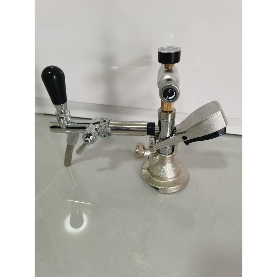 Vòi Rót Bia Kèm Bơm Tăng Áp Gắn Keg Mini Type A cao cấp