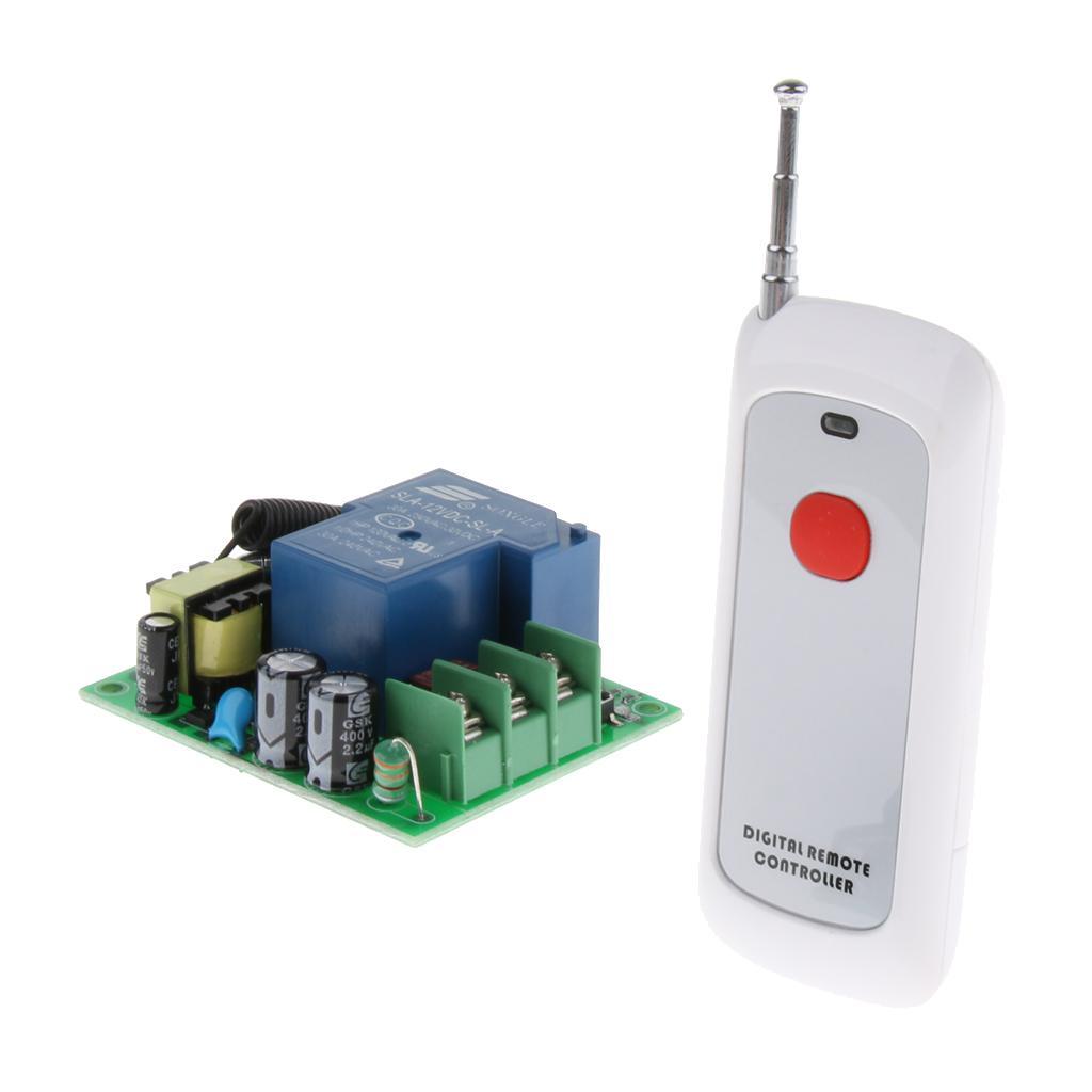 Universal Wireless RF Remote Control Switch Receiver 433Mhz