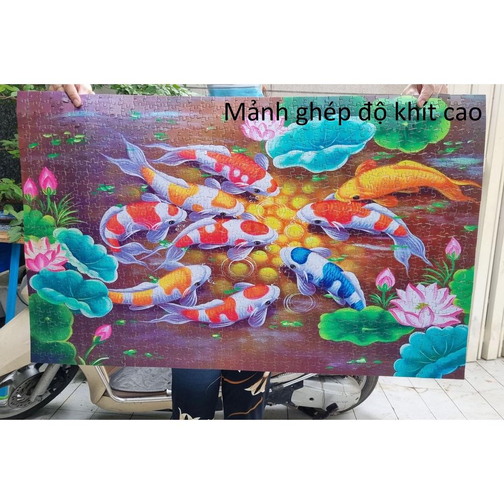 Bộ ghép hình hộp 1000 mảnh-Thuận Buồm Xuôi Gió