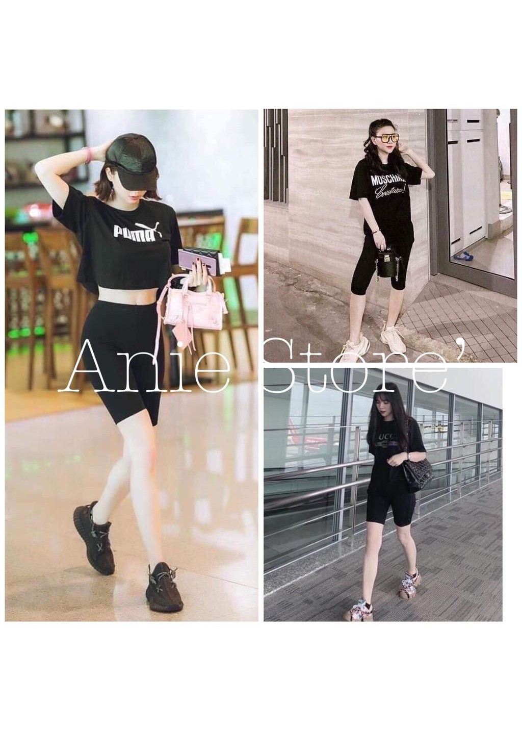 Quần Legging Lửng Nữ