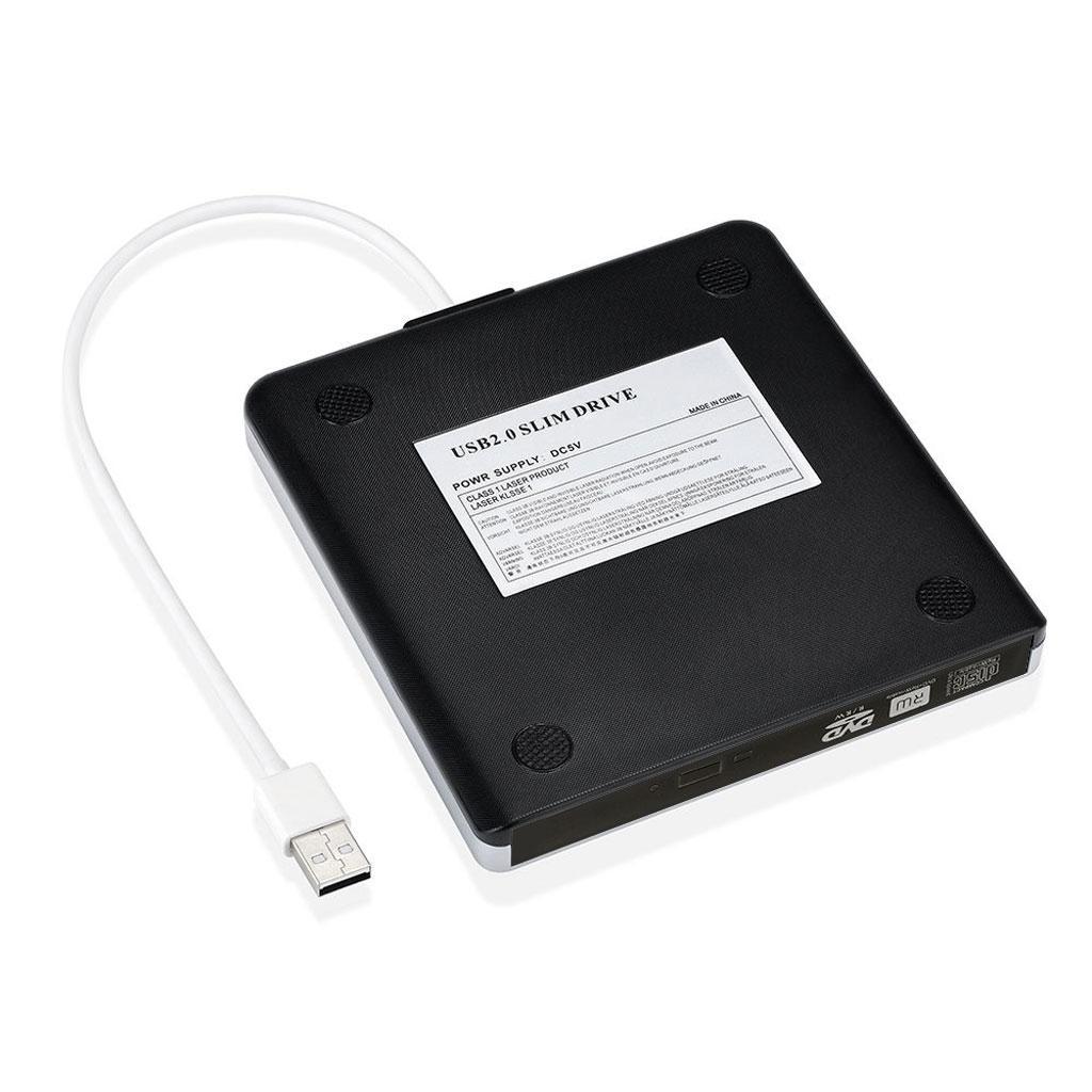 High Speed USB DVD CD-RW Burner Writer External Drive Slim for Macbook