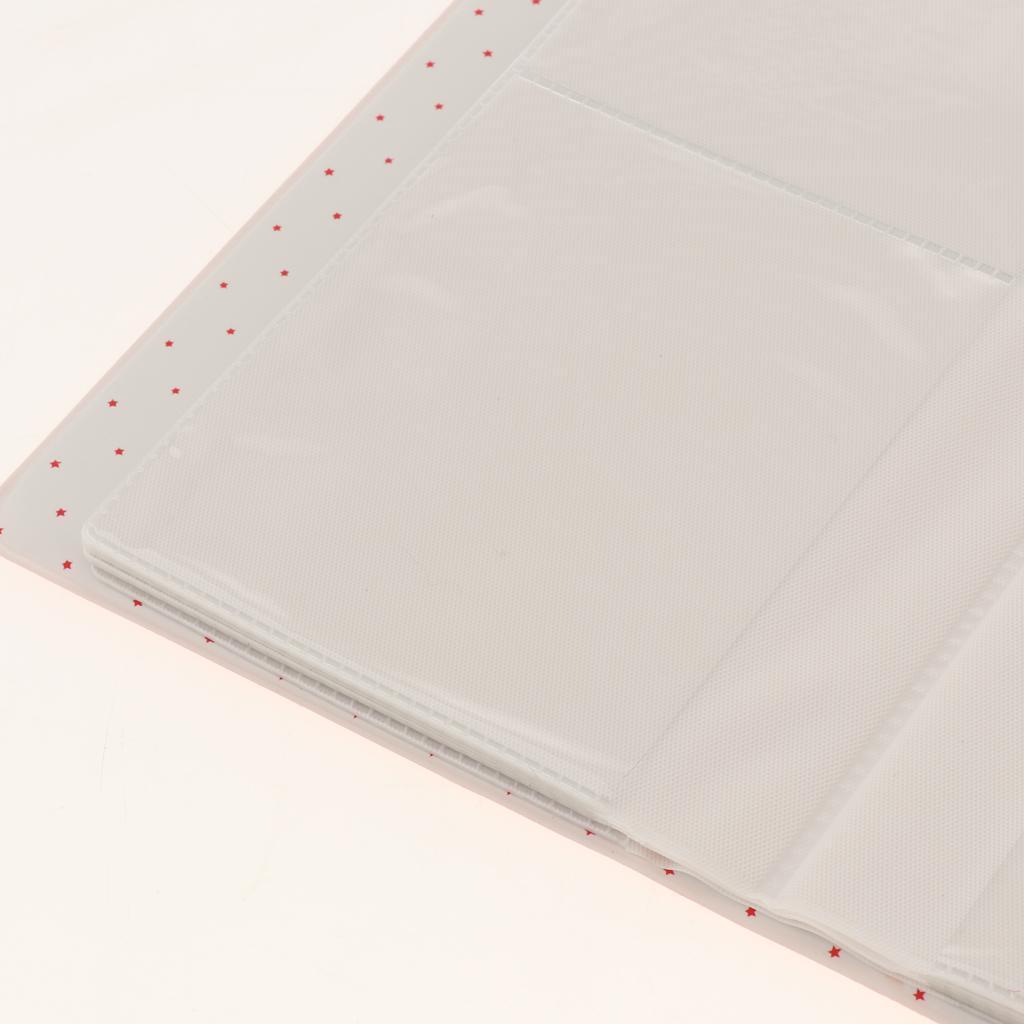 Photo Album Book for   Square SQ20//SQ6/SP3 With 64 Pockets - pink