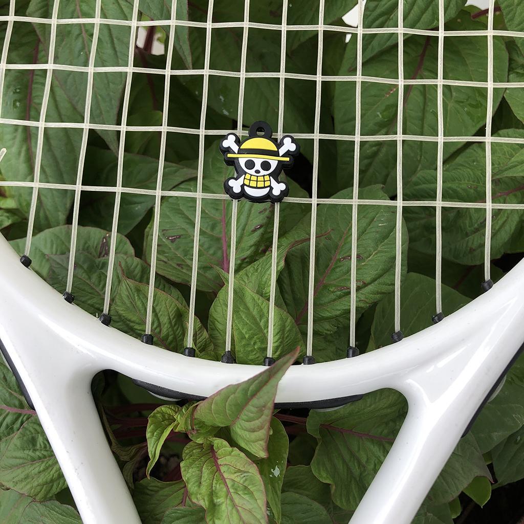 6 Piece Silicone Tennis Racquet Damper Shock Absorber for Tennis Racket