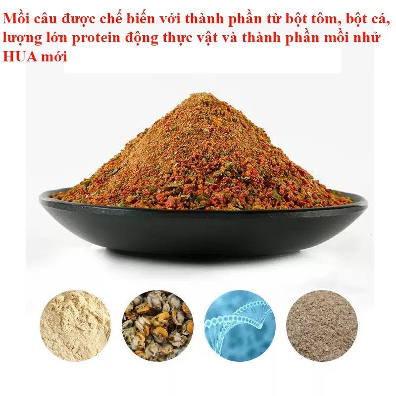 Mồi Câu Cá Chép Đỏ Siêu Nhạy HUA-S3 Sanami Fishing Store