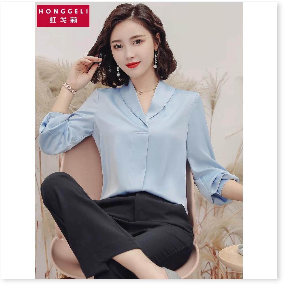 Áo sơ mi công sở tay dài - sang trọng