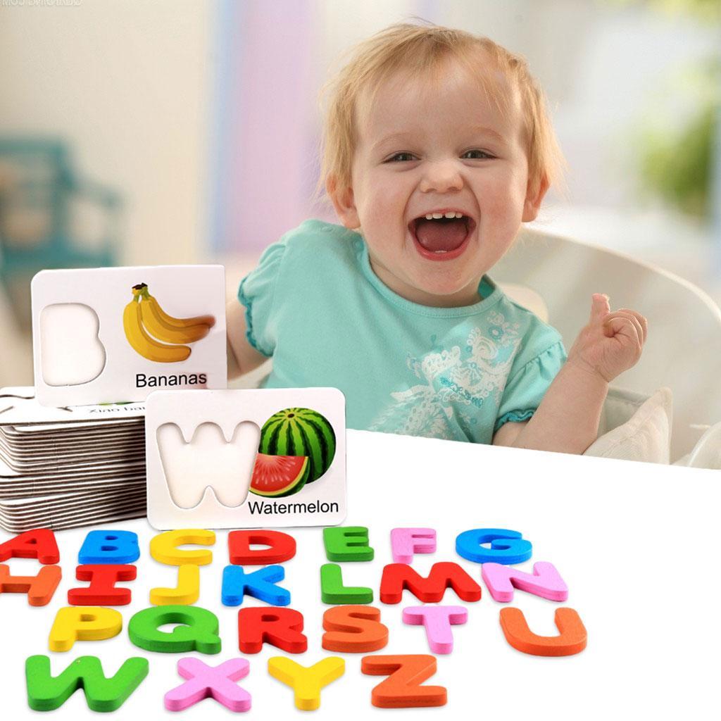 Matching Letter Game Early Educational Toy for Children Birthday Gifts