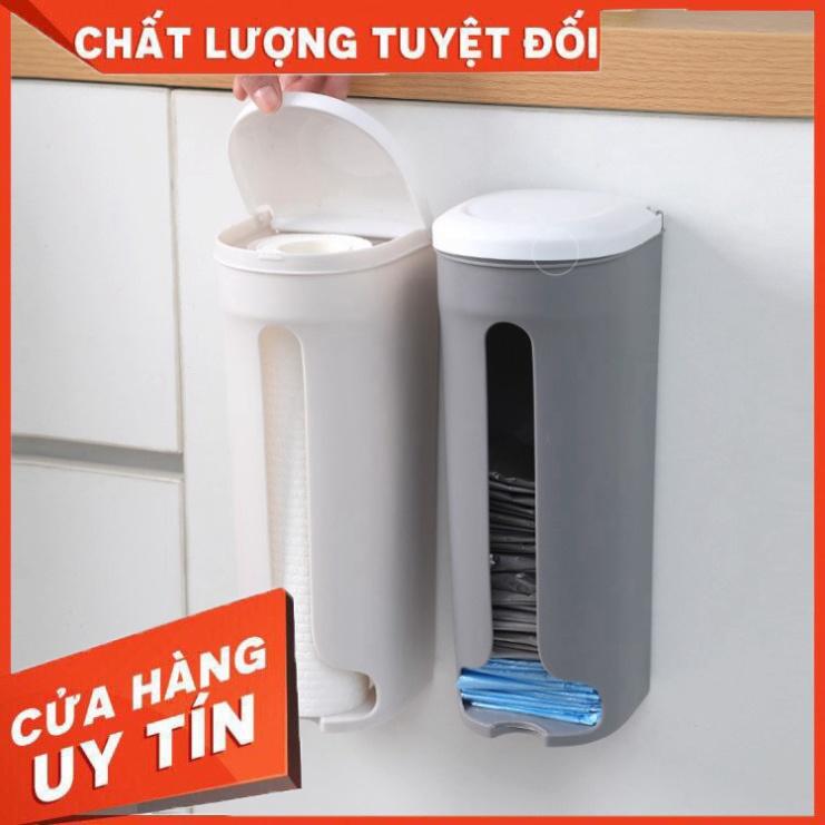 HH Hộp Đựng Túi Ni Lông Dán Tường Tiện Lợi - Mẫu 2