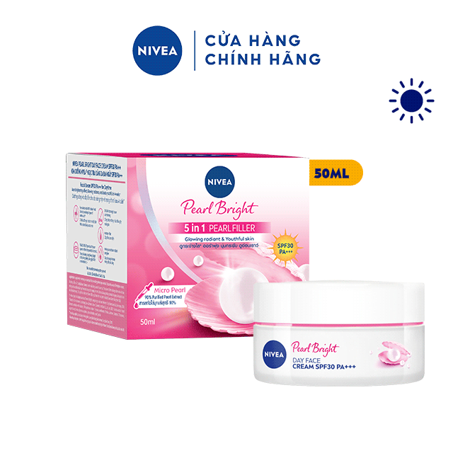 Kem Dưỡng Trắng Tái Tạo Da Ban Ngày Nivea 5in1 - 50ml - 82335