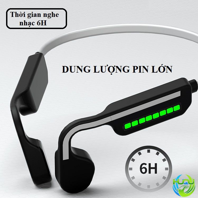 Tai nghe dẫn truyền xương thể thao Huqu G11- Dung lượng pin lớn