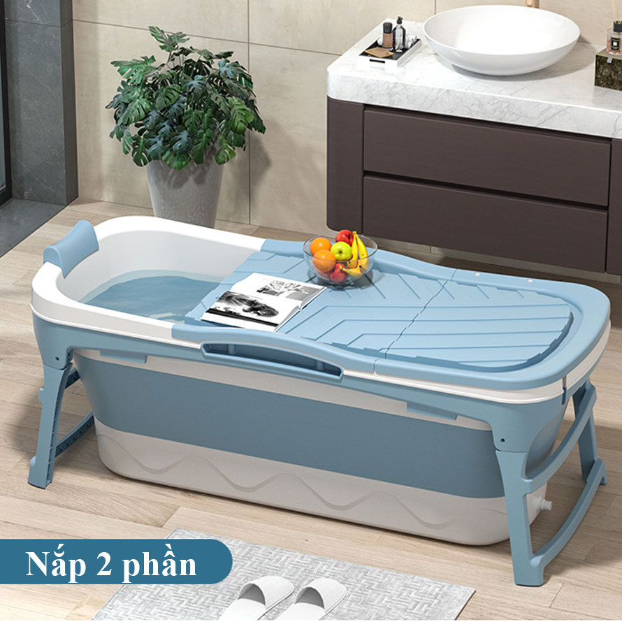 Bồn tắm gấp gọn cho người lớn ,trẻ em size đại 1m43- chậu tắm gấp gọn-hàng chính hãng