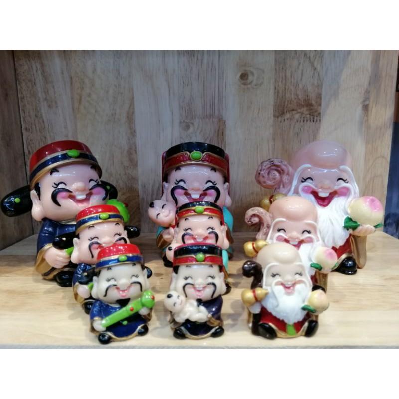BỘ TƯỢNG 3 ÔNG PHÚC LỘC THỌ CAO 4 CM