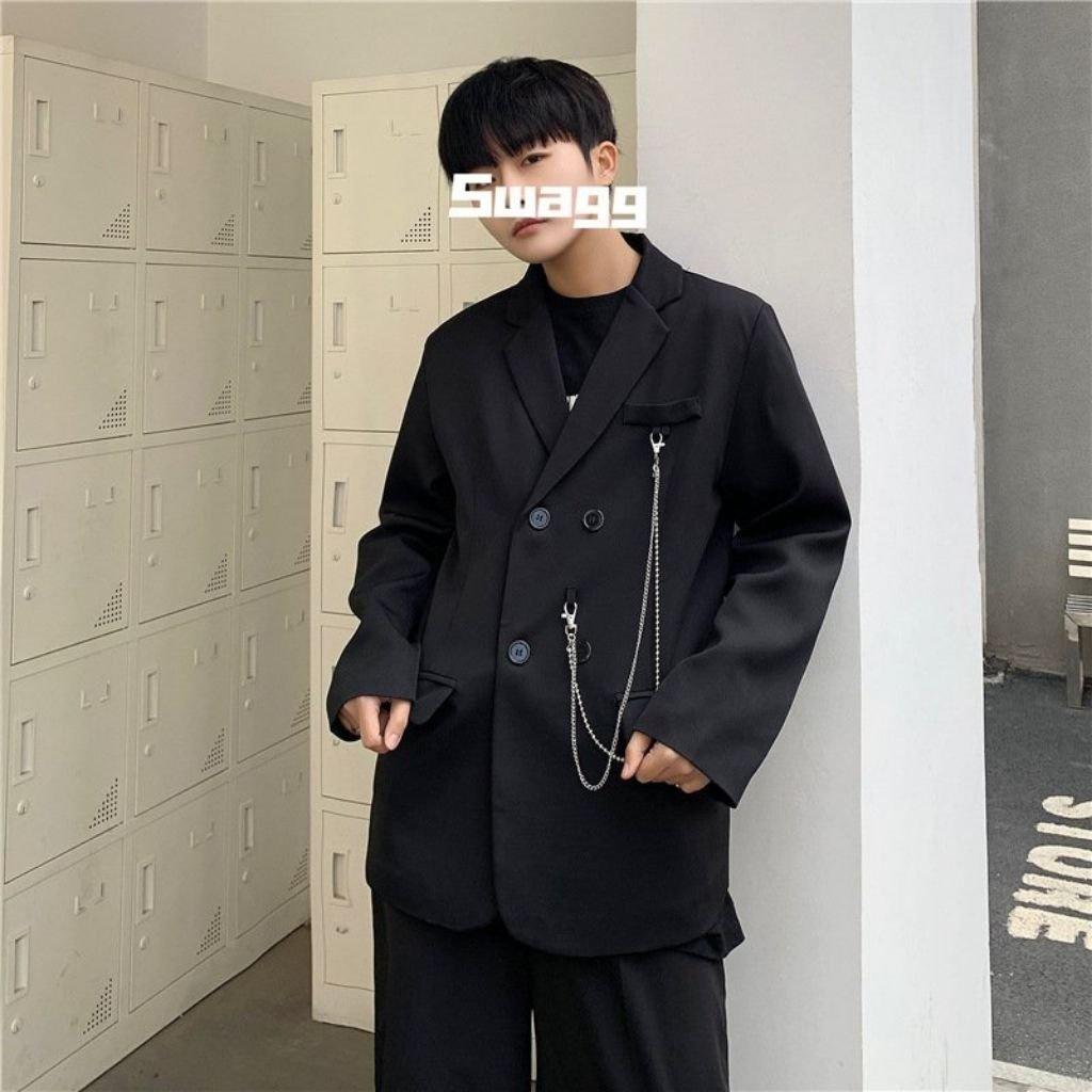 Áo khoác Blazer Nam TILAA FAHSION phong cách Hàn Quốc hot 2022 AK02