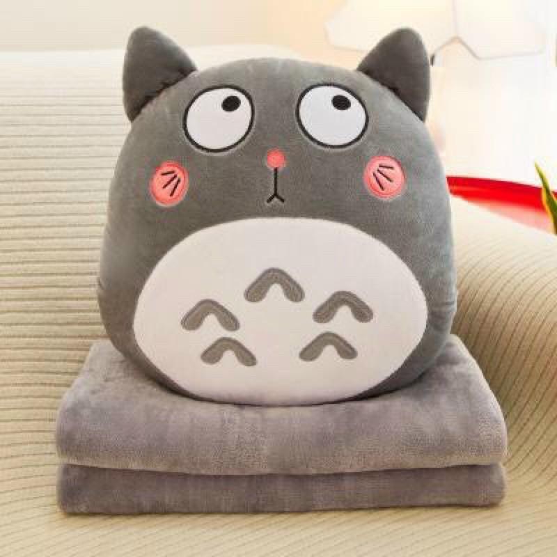 Bộ chăn gối văn phòng, Gối kèm mền totoro 3in1