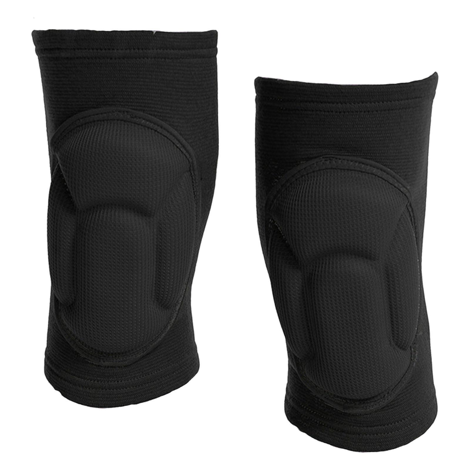 1 Pair Knee Brace Knee Support Workout Shockproof Women Men Knee Protector Knee Joint Pad for Dance Volleyball Weightlifting Fitness