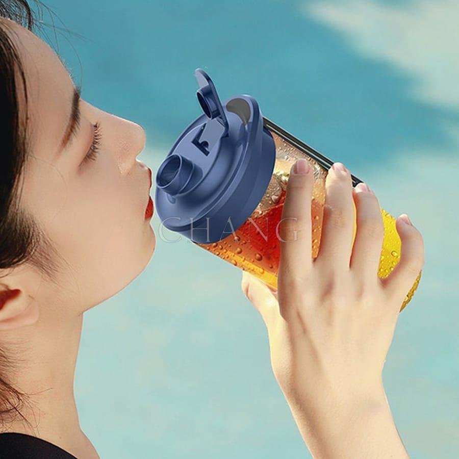 Máy Xay Sinh Tố Hoa Quả Cầm Tay CHIGO JUICING CUP 300ml Sử Dụng Pin Sạc USB Siêu Tiện Lợi Tặng Kèm Nắp Đậy
