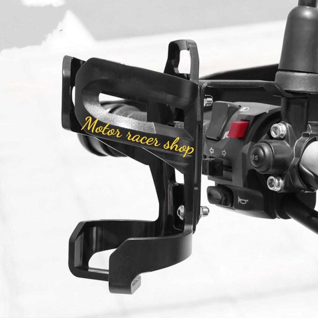 Giá Đỡ Bình Nước Gắn Ốc Chân Gương Cho Xe Đạp, Xe Máy và Motor